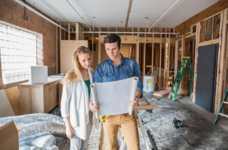 couple maison construction plans