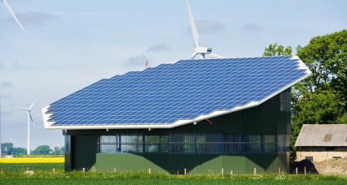 hangar solaire agricole