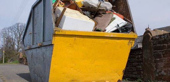 benne-chantier-dechets-gravats-btp